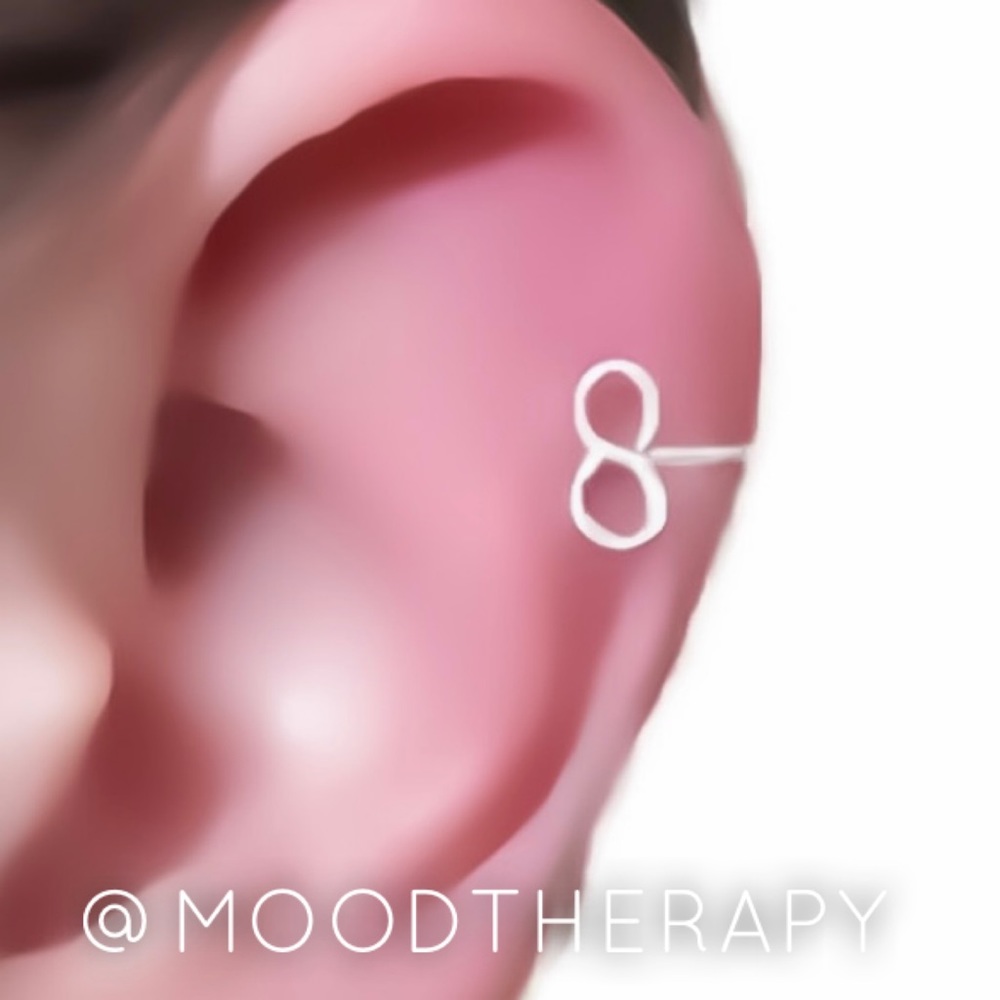 3 x fake cartilage earring